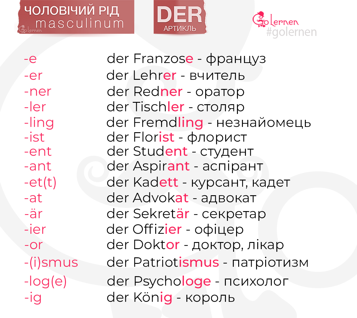 der